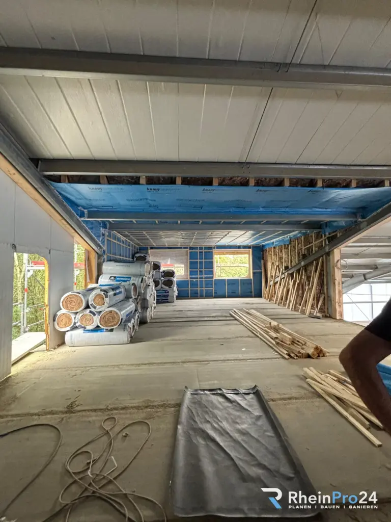 Trockenbau mit F90-Deckenanschluss – Projektfoto von RheinPro24